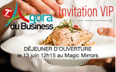 Inscrivez-vous au déjeuner d’ouverture de l’Agora du Business